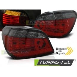 LED TAIL LIGHTS RED SMOKE SEQ fits BMW E60 07.03-07, Serie 5 E60/61