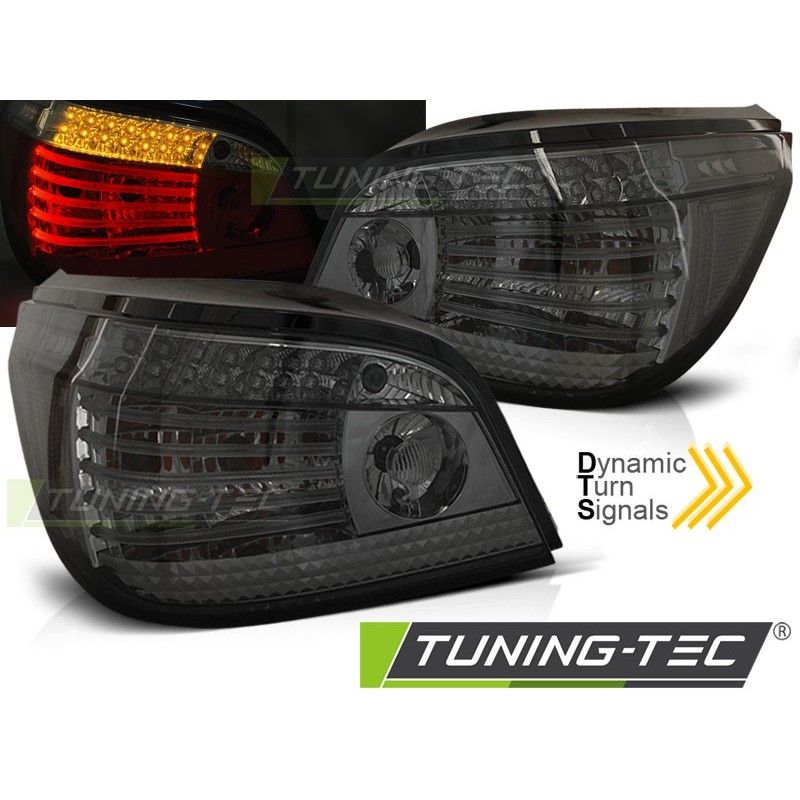 LED TAIL LIGHTS SMOKE SEQ fits BMW E60 07.03-07, Serie 5 E60/61