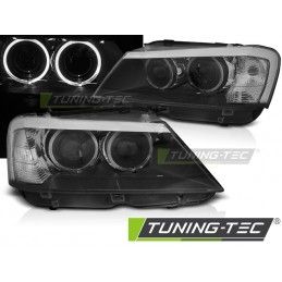 HEADLIGHTS ANGEL EYES LED BLACK fits BMW X3 F25 10-07.14, X3 F25