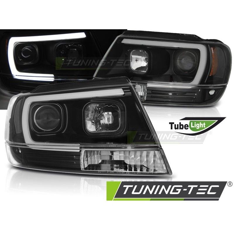 CHRYSLER JEEP GRAND CHEROKEE 99-05.05 TUBE LIGHT BLACK, Eclairage Jeep