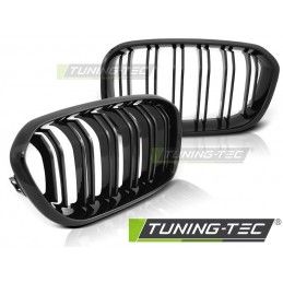 GRILLE GLOSSY BLACK DOUBLE BAR fits BMW F20 F21 LCI 15-18, KIT CARROSSERIE