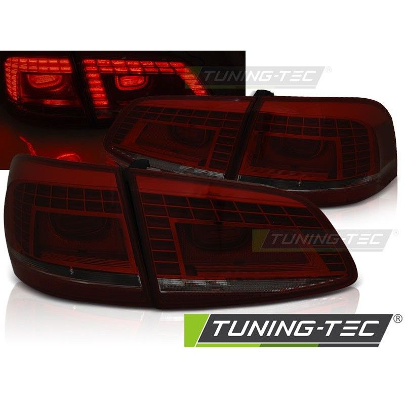 LED TAIL LIGHTS RED SMOKE fits VW PASSAT B7 VARIANT 10.10-10.14, Eclairage Volkswagen