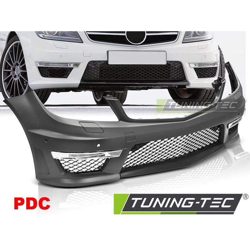 FRONT BUMPER SPORT PDC fits MERCEDES W204 11-14, KIT CARROSSERIE