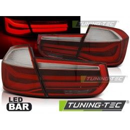 LED BAR TAIL LIGHTS RED SMOKE fits BMW F30 11-15, Bmw