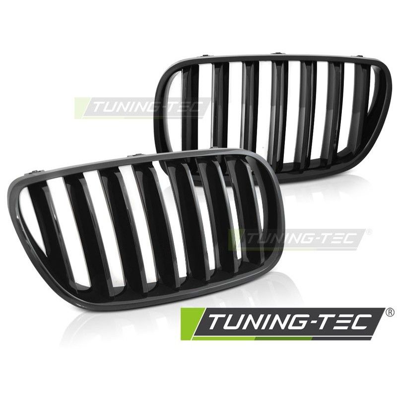 GRILLE GLOSSY BLACK fits BMW X3 E83 LCI 06-10, KIT CARROSSERIE