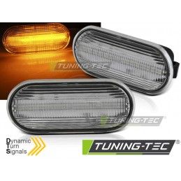 SIDE DIRECTION WHITE LED SEQ fits VW GOLF 4 / BORA 95- / GOLF 3 95-/ IBIZA 95 -99/ TOLEDO, Eclairage Volkswagen