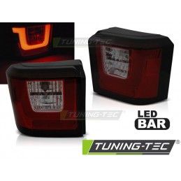 LED BAR TAIL LIGHTS RED SMOKE fits VW T4 90-03.03, Eclairage Volkswagen