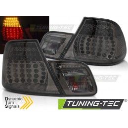 LED TAIL LIGHTS SMOKE SEQ fits BMW E46 04.99-03.03 COUPE, Eclairage Bmw