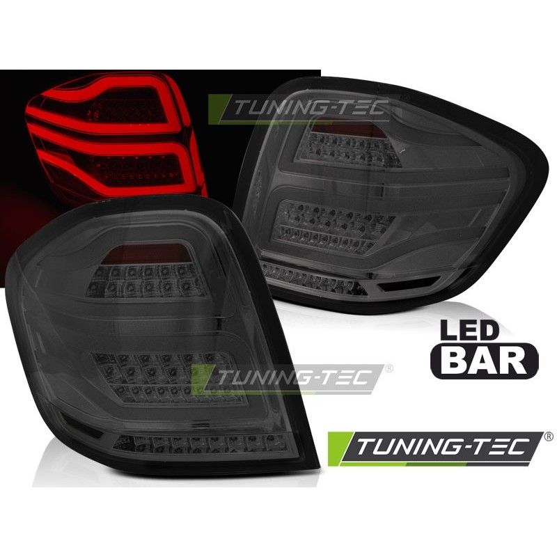 LED BAR TAIL LIGHTS SMOKE fits MERCEDES M-KLASA W164 09-11, Eclairage Mercedes