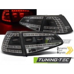 LED TAIL LIGHTS SPORT BLACK SEQ fits VW GOLF 7 13-17, Eclairage Volkswagen