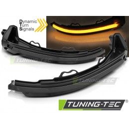 SIDE DIRECTION IN THE MIRROR SMOKE LED SEQ fits AUDI A4 16-18 / A5 17-18, Eclairage Audi