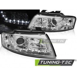 HEADLIGHTS DAYLIGHT CHROME fits AUDI A4 B6 CABRIO 02-06, Eclairage Audi