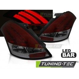 SUZUKI SWIFT V 10-17 RED SMOKE LED BAR, Eclairage Suzuki