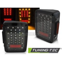 CHRYSLER JEEP WRANGLER JK 07-18 LED BLACK, Eclairage Jeep