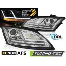 XENON HEADLIGHTS LED DRL CHROME SEQ fits AUDI TT 10-14 8Jwith AFS, Eclairage Audi