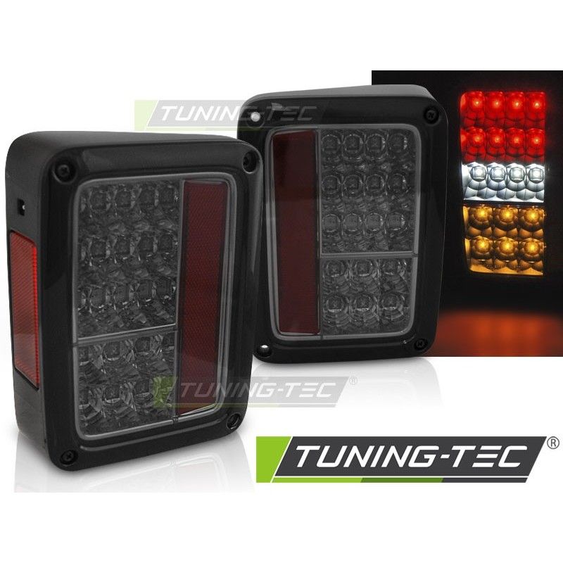 CHRYSLER JEEP WRANGLER JK 07-18 LED SMOKE, Eclairage Jeep