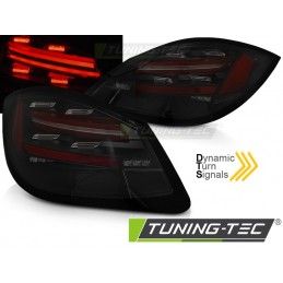 LED BAR TAIL LIGHTS BLACK SMOKE SEQ fits PORSCHE BOXSTER / CAYMAN 987 09-12, Boxster / Cayman