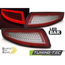 LED BAR TAIL LIGHTS RED WHIE SEQ fits PORSCHE 911 997 04-09, 911