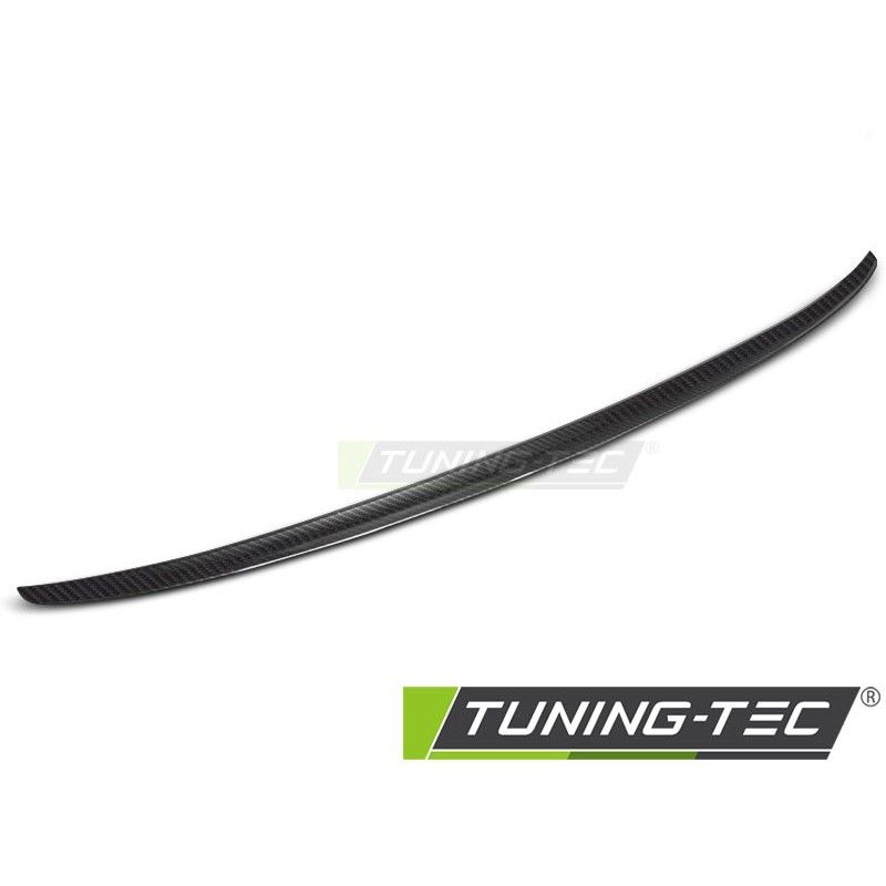 TRUNK SPOILER CARBON LOOK fits AUDI A4 B9 15-18 SEDAN, KIT CARROSSERIE