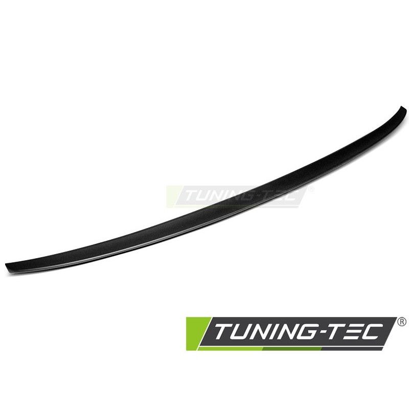 TRUNK SPOILER BLACK fits AUDI A4 B9 15-18 SEDAN, KIT CARROSSERIE