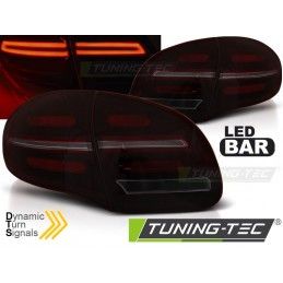 LED BAR TAIL LIGHTS RED SMOKE SEQ fits PORSCHE CAYENNE 10-15, Eclairage Porsche