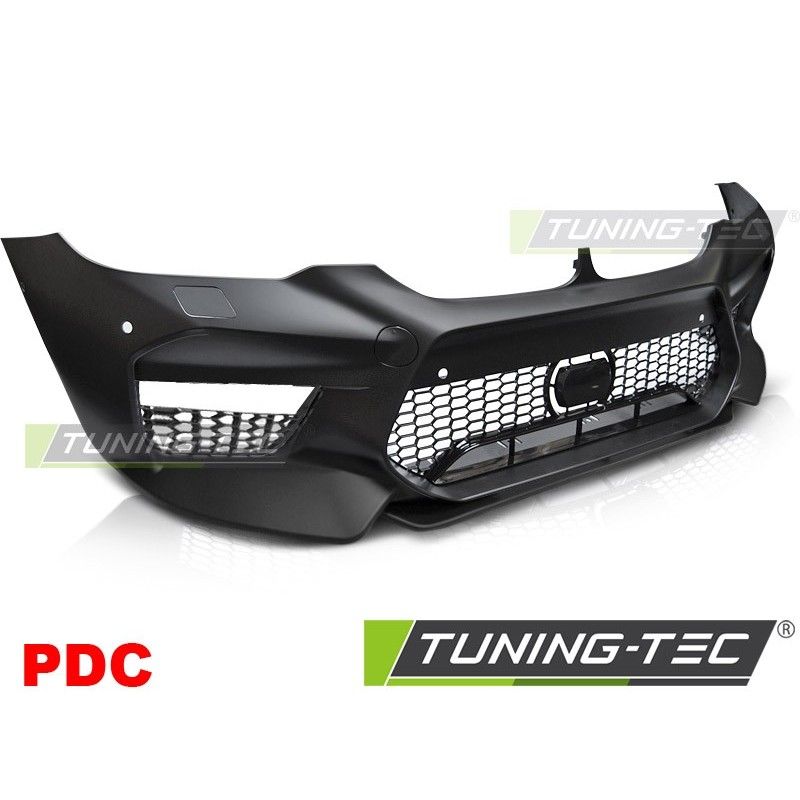 FRONT BUMPER SPORT STYLE PDC with SPOILER fits BMW G30 G31 17-20, KIT CARROSSERIE