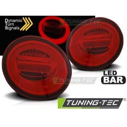 LED BAR TAIL LIGHTS RED WHIE SEQ fits VW NEW BEETLE 10.98-05, Eclairage Volkswagen
