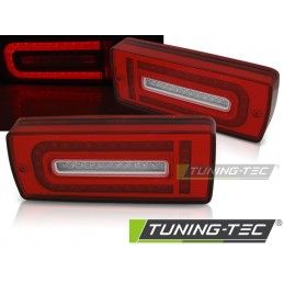 LED TAIL LIGHTS RED WHITE fits MERCEDES W463 G-CLASS 07-17, Eclairage Mercedes