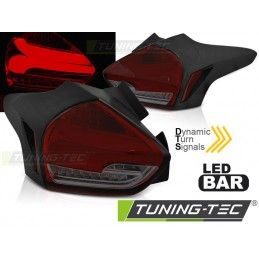 FORD FOCUS 3 15-18 HATCHBACK RED SMOKE SEQ LED , Eclairage Ford