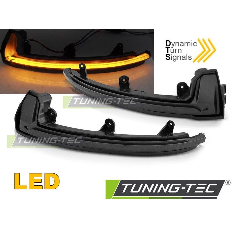 SIDE DIRECTION IN THE MIRROR SMOKE LED SEQ fits PORSCHE CAYENNE II 15-17, Eclairage Porsche