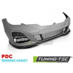 FRONT BUMPER PERFORMANCE STYLE PDC AP GLOSSY BLACK fits BMW G20/G21 19-22, KIT CARROSSERIE