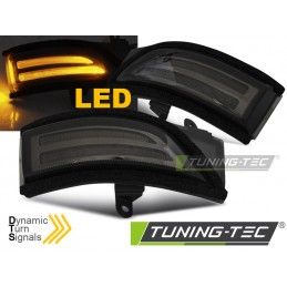 SIDE DIRECTION IN THE MIRROR SMOKE LED SEQ fits SUBARU FORESTER / IMPREZA / LEGACY / OUTBACK, Eclairage Subaru