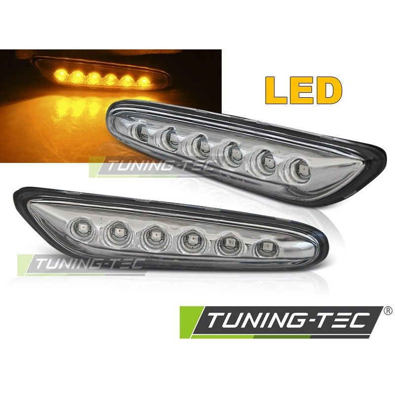 SIDE DIRECTION CHROME LED fits BMW E46 / E60 / E87 / E90, Eclairage Bmw