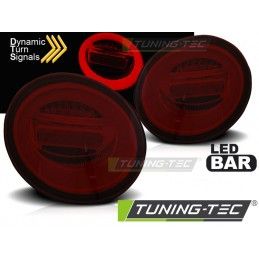 LED BAR TAIL LIGHTS RED SMOKE SEQ fits VW NEW BEETLE 10.98-05, Nouveaux produits tuning-tec