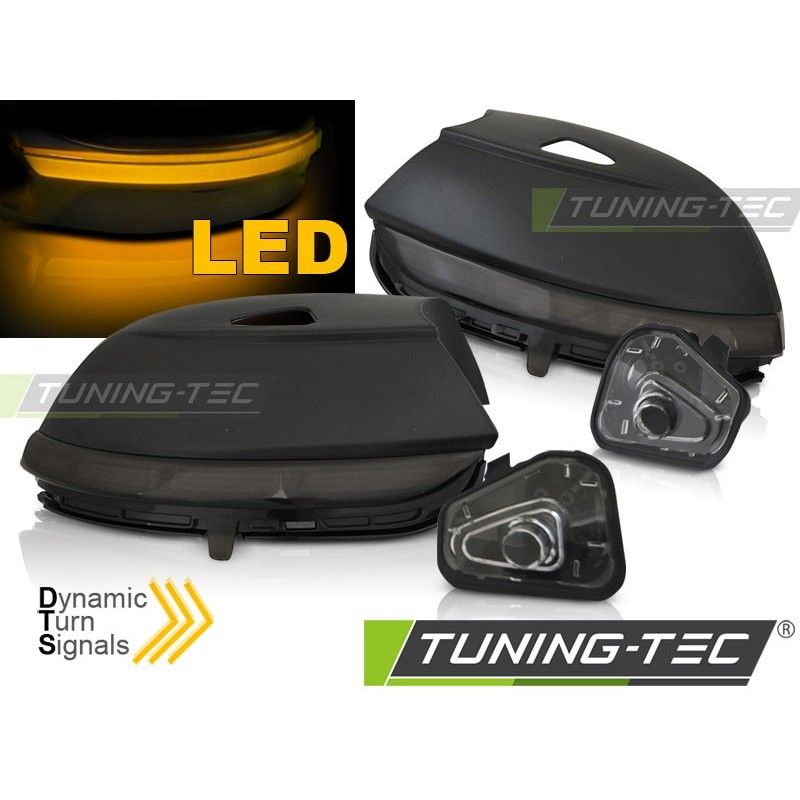 SIDE DIRECTION IN THE MIRROR SMOKE LED SEQ fits VW PASSAT B7 CC /JETTA /BEETLE / SCIROCCO, Nouveaux produits tuning-tec