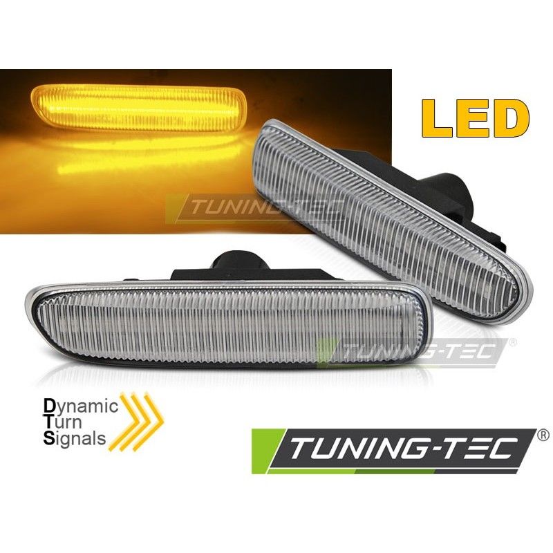 SIDE DIRECTION CHROME LED SEQ fits BMW E46, Nouveaux produits tuning-tec