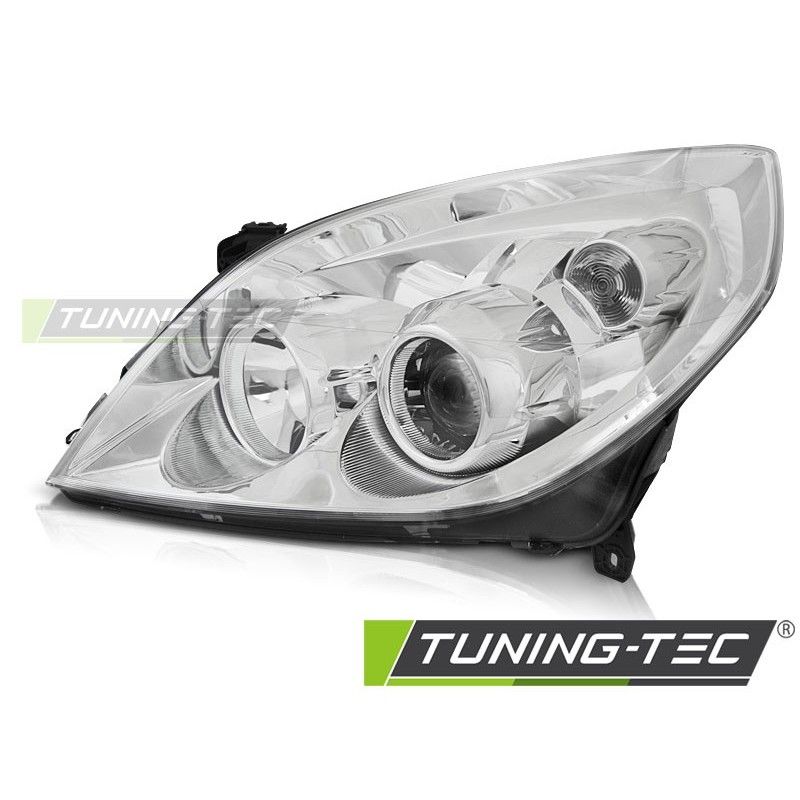 HEADLIGHTS CHROME LEFT SIDE TYC fits OPEL VECTRA C 09.05-08, Nouveaux produits tuning-tec