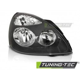 HEADLIGHTS BLACK RIGHT SIDE TYC fits RENAULT CLIO II 06.01-09.05, Nouveaux produits tuning-tec