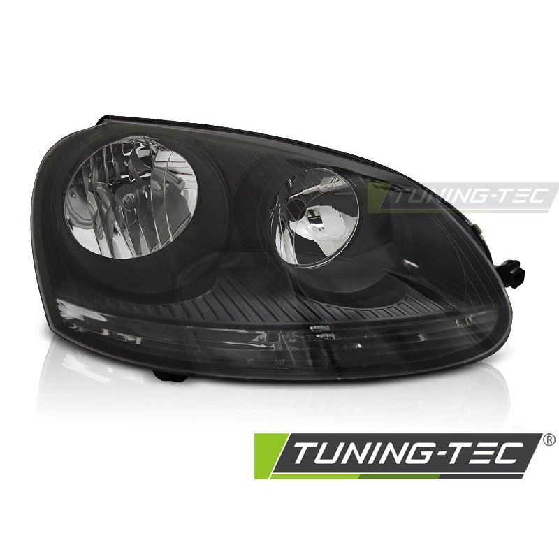 HEADLIGHTS BLACK RIGHT SIDE TYC fits VW GOLF 5 10.03-09, Nouveaux produits tuning-tec