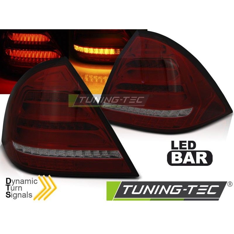 MERCEDES W203 SEDAN 04-07 RED SMOKE LED BAR, Nouveaux produits tuning-tec