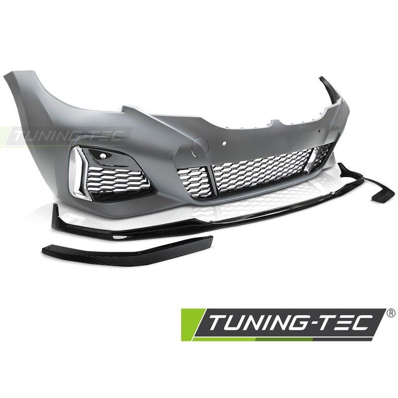 FRONT BUMPER 340 PERFORMANCE STYLE PDC GLOSSY BLACK fits BMW G20/G21 19-22, Nouveaux produits tuning-tec