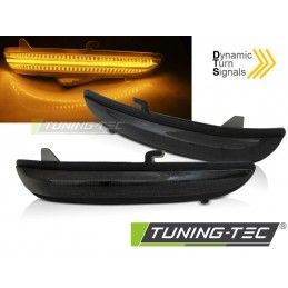 SIDE DIRECTION IN THE MIRROR SMOKE LED SEQ fits PEUGEOT 208 / 2008 / CITROEN C3, Nouveaux produits tuning-tec