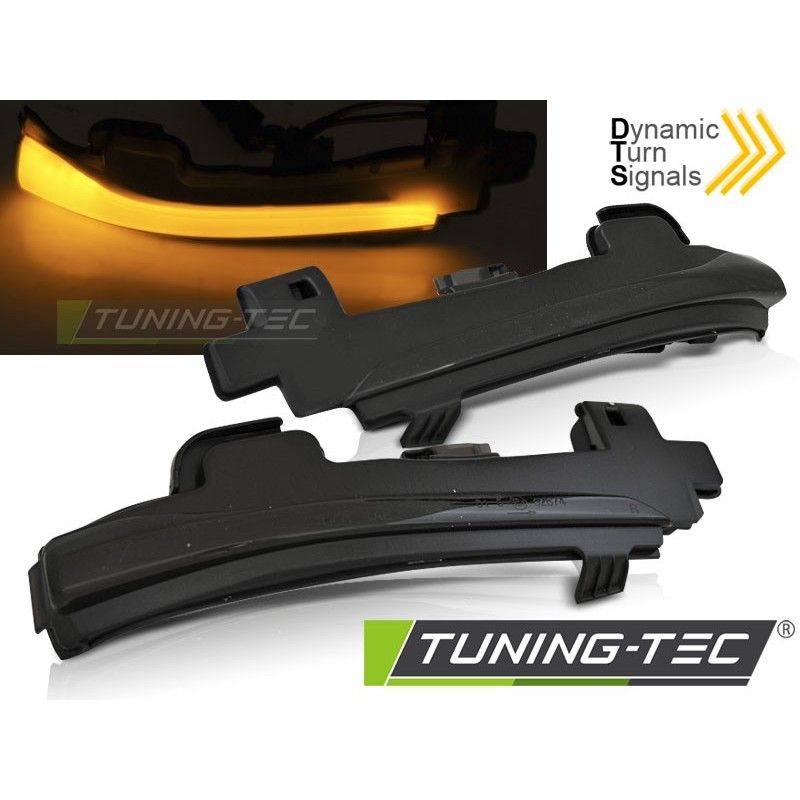 SIDE DIRECTION IN THE MIRROR SMOKE LED fits VOLVO S60 V40 V60 V70, Nouveaux produits tuning-tec