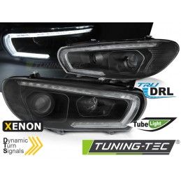 XEONON HEADLIGHTS TUBE SEQ LED BLACK fits VW SCIROCCO 08-04.14, Nouveaux produits tuning-tec