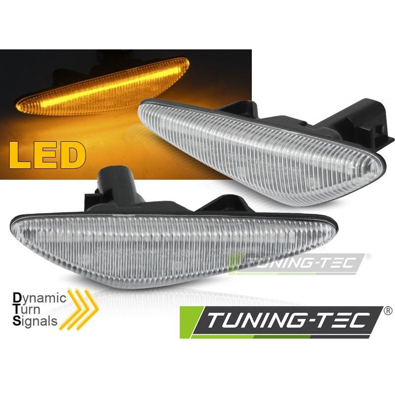 SIDE DIRECTION WHITE LED SEQ fits MAZDA 5 / 6 / MX-5 / RX, Nouveaux produits tuning-tec