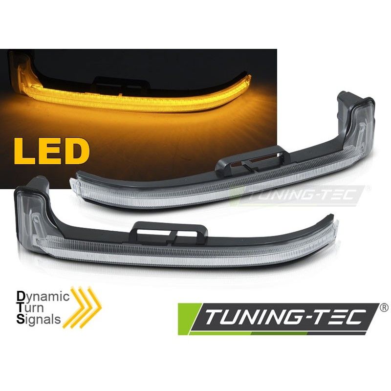 SIDE DIRECTION IN THE MIRROR WHITE LED SEQ fits PEUGEOT 3008 16- / 5008 17-, Nouveaux produits tuning-tec