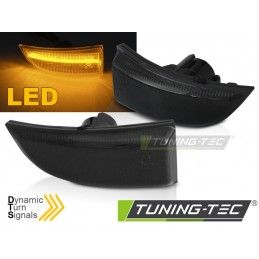 SIDE DIRECTION IN THE MIRROR SMOKE LED SEQ fits RENAULT SCENIC III / MEGANE III, Nouveaux produits tuning-tec