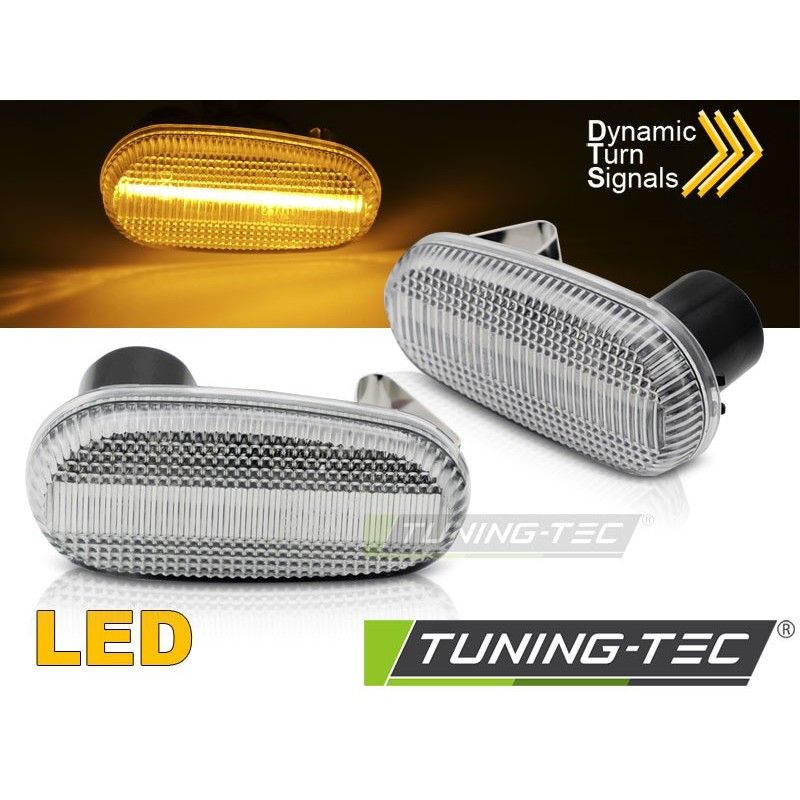 SIDE DIRECTION WHITE LED SEQ fits ALFA ROMEO MITO 147 00-04 GT, Nouveaux produits tuning-tec