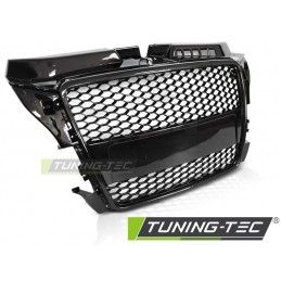 GRILLE SPORT GLOSSY BLACK fits AUDI A3 (8P) 04.08-07.12, Nouveaux produits tuning-tec