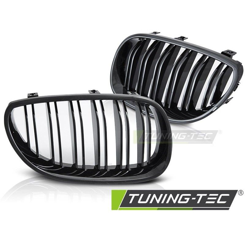 GRILLE SPORT GLOSSY BLACK fits BMW E60 / E61 03-10, Nouveaux produits tuning-tec